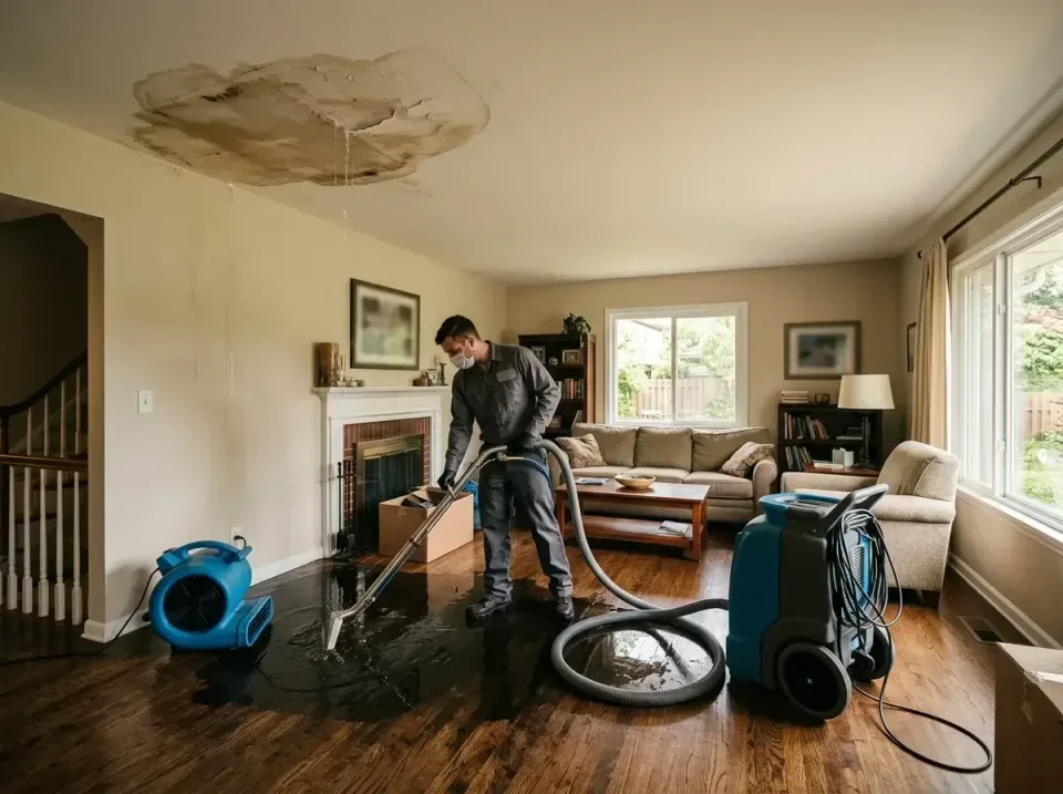 attic-pipe-burst-ceiling-drip-008 — frequently asked questions, Water Damage Restoration & Carpet Care in Plainview, TN